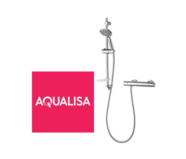 AQUALISA SIERRA bar mixer shower £125.00 PicClick UK