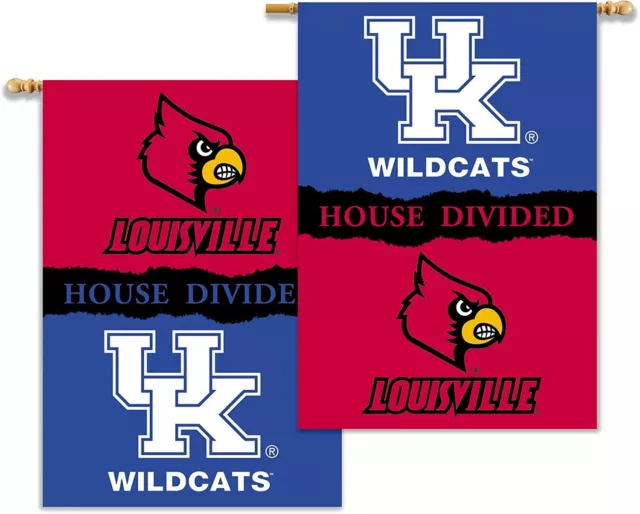 House Divided Banner U Kentucky U Louisville Football Basketball Soccer