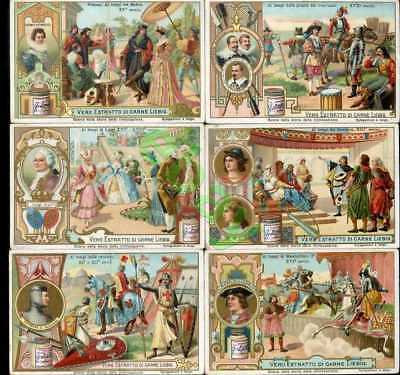 S 711 CIF 713 SCENE STORIA CIVILIZZAZIONE Ed LIEBIG TEDESCA 