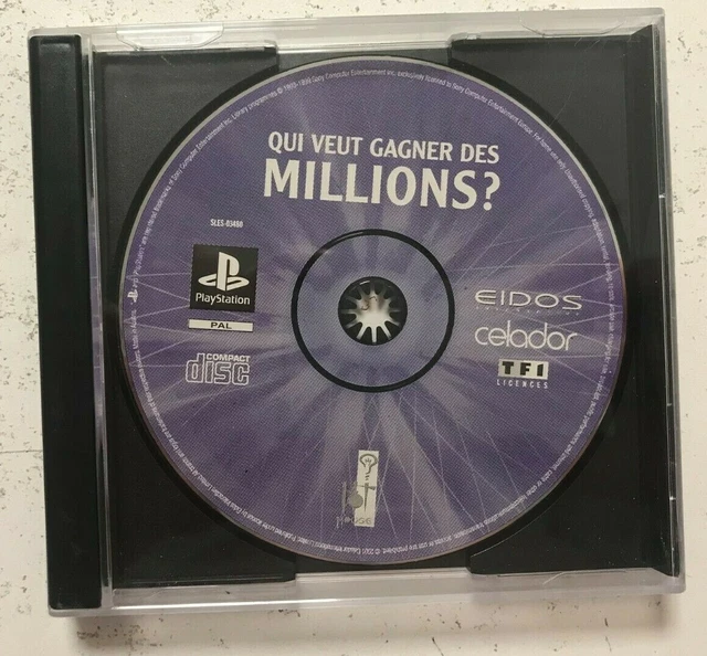 Qui Veut Gagner Des Millions ? - PS1 - PAL - Complet - Jeu De Questions