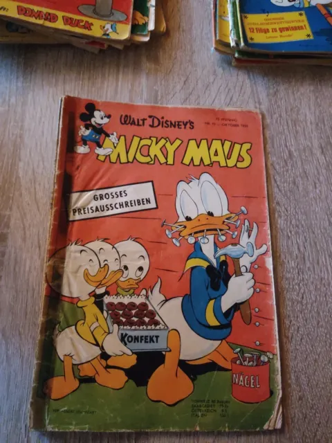 Micky Maus 1955 ,Heft 10. ,Oktober 1955