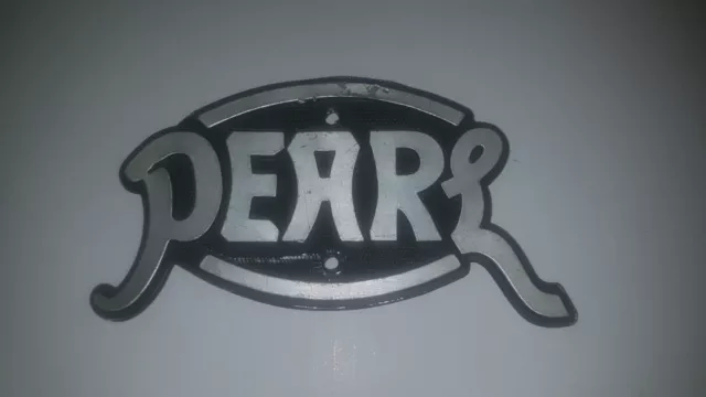 70's PEARL ALU AMP LOGO