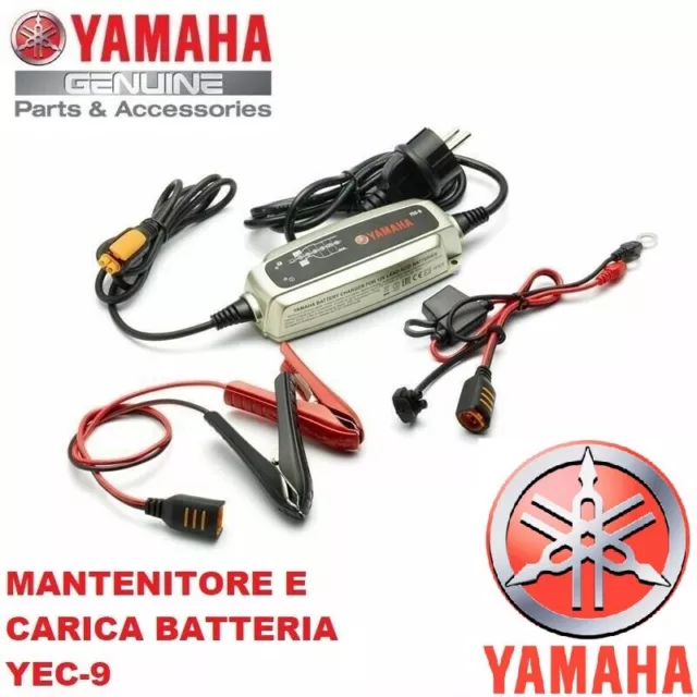 Caricabatterie A 6 Fasi E Mantenitore Yamaha Tmax Yec-9 Battery Charger 12V