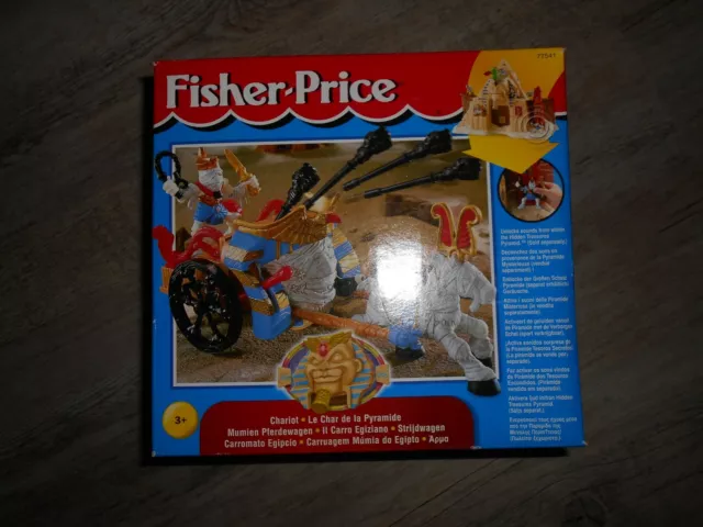 Fisher Price Reference 77541 Chariot Le Char Et La Pyramide Vintage 2001