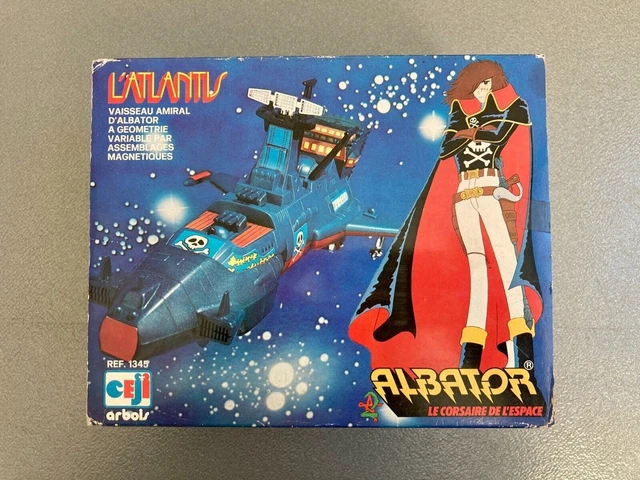 albator vaisseau amiral atlantis ceji arbois takara boîte co