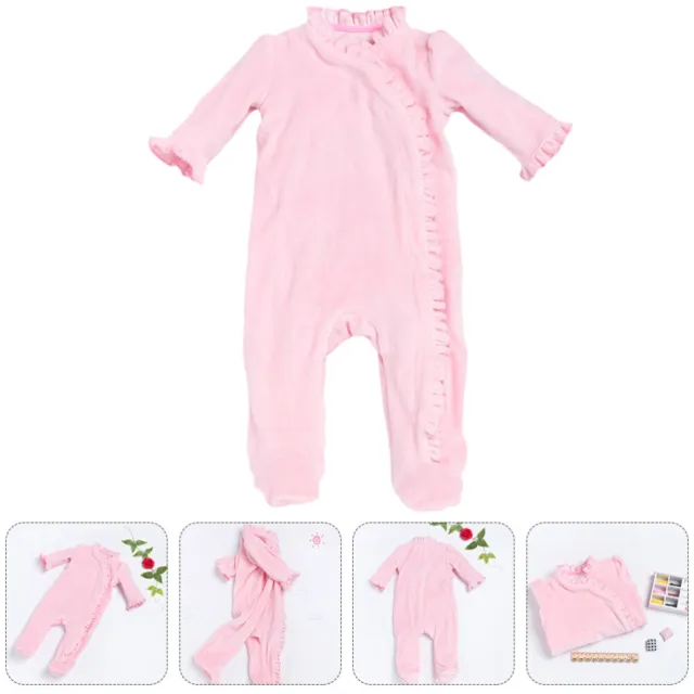1Pc Baby Jumpsuit Button Jumpsuit Infant Body Suit Toddler Baby Clothes