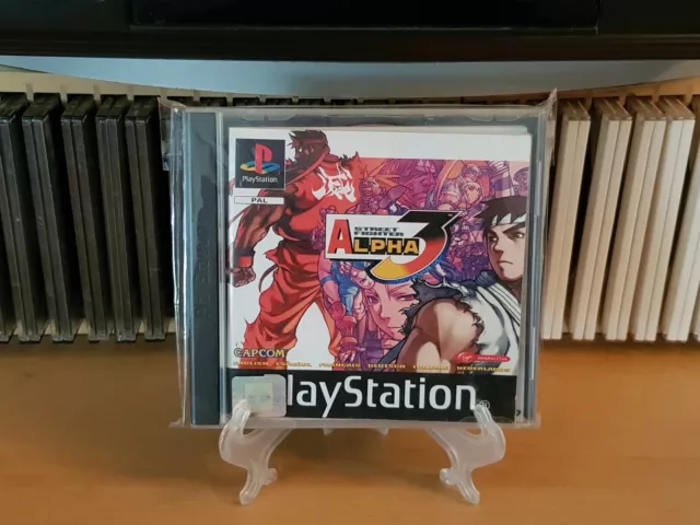 PS1 Spiel Street Fighter Alpha 3 (PSone, Sony Playstation) Akzeptabel