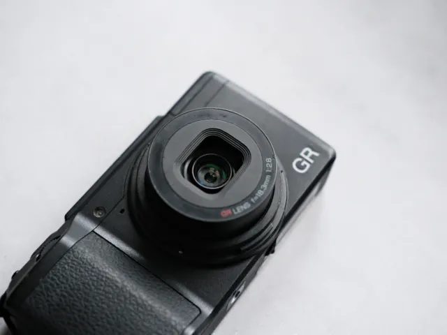 Ricoh GR II 16.2MP Black Compact Digital Camera All Work 3