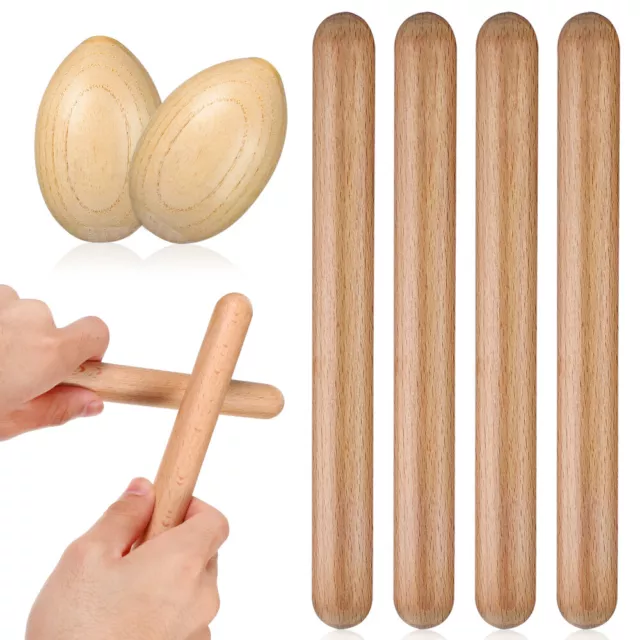 Holz Sandeier Baby Musikinstrumente Für Kleinkinder Musikspielzeug Babys