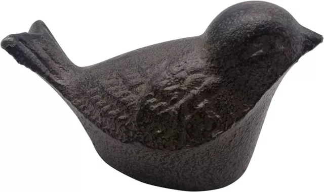 Comfy Hour Antique and Vintage Animal Collection Cast Iron 8  Bird Figurine, Bro 2