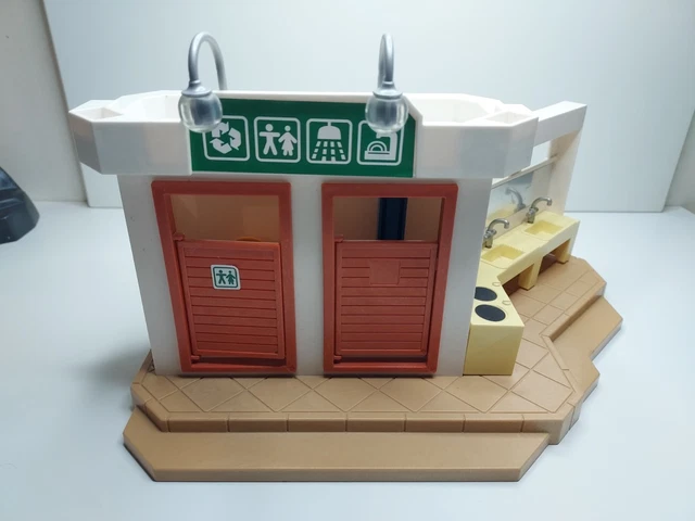 Auvent Playmobil Pour Bâtiment Réception Camping (ref 5432) - Occasion