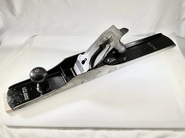 Stanley BEDROCK No 608 Smooth Flat Sides & Bottom 1923-1926 97% Japanning VVGC