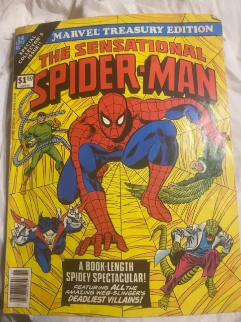 Marvel Treasury Edition #14 Sensational Spider-Man