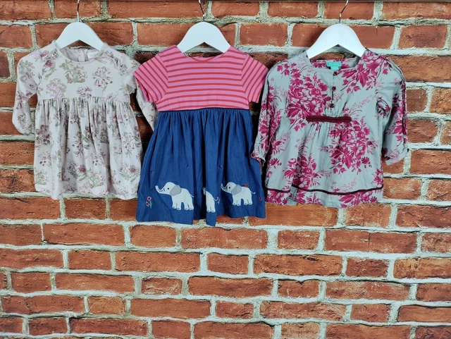 Baby Girl Bundle Age 6-9 Months Monsoon J Lewis Next Dress Top Floral Party 74Cm