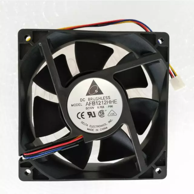 1pc new fan freeship AFB1212HHE-F00 3 12V 0.70A 12CM 120*120*38mm