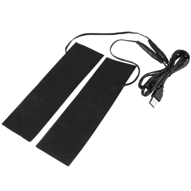 1 Paar 5V USB Elektrische Stoffheizung Mit Carbonfaser-Heizpad Für Warme DE CHT