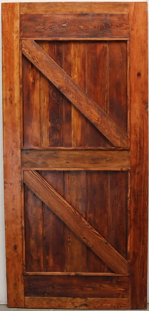 Rustic reclaimed lumber U choose size BARN door Farmhouse w/ rail system