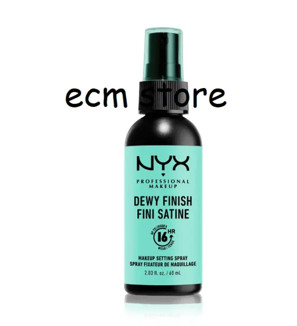 NYX Spray Fixateur De Maquillage 60mL Longue Tenue MSS02 Dewy Finish / EBRI