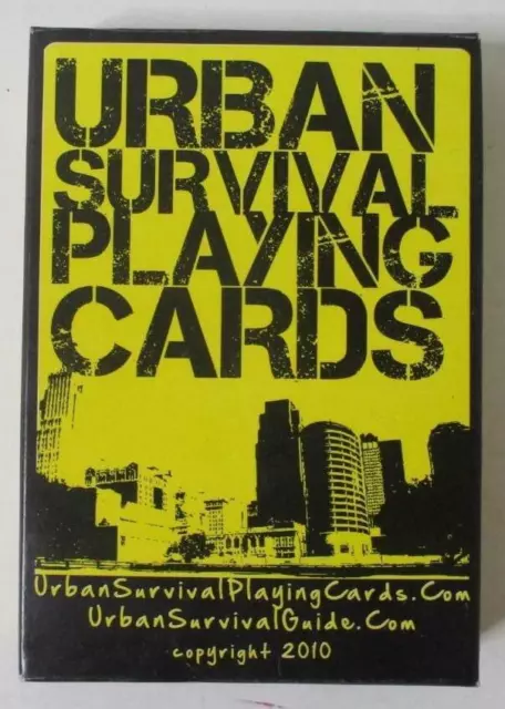 Urban Survival Playing Cards; Insider Secrets to Help You Survive After Disaster