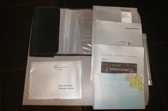 ORIGINAL MERCEDES W202 C-class operating instructions on-board folder ...