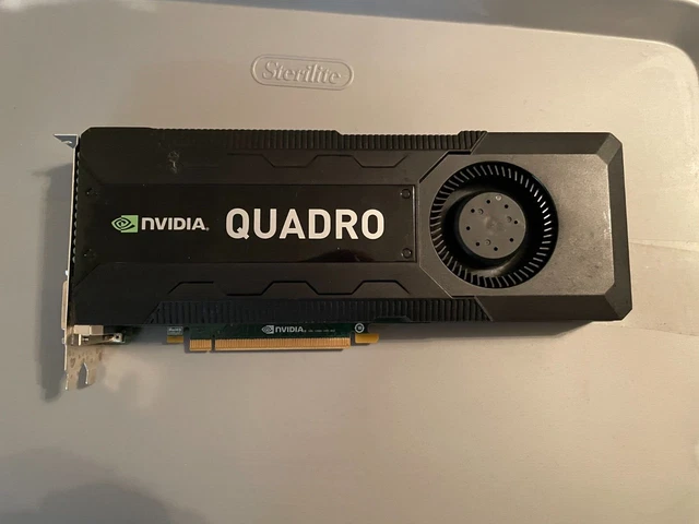 NVIDIA Quadro K5000 4GB GDDR5 PCIe 2.0 x16 GPU Graphics Video Card