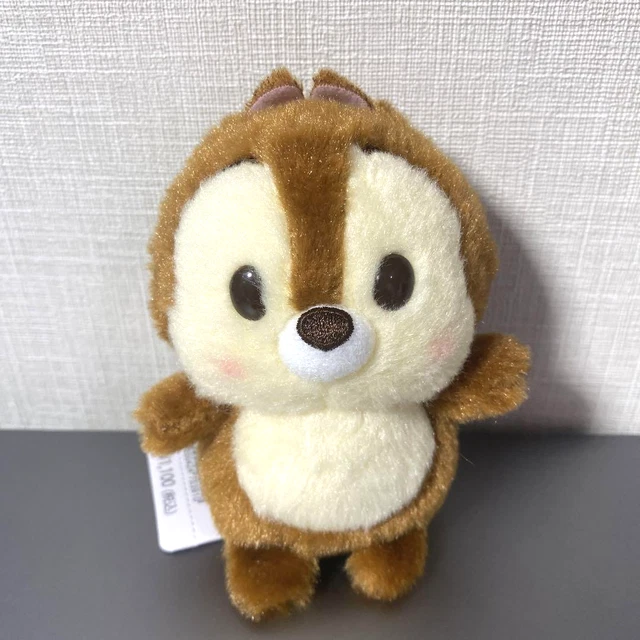 Tokyo Disney Store Chip & Dale Chip Urupocha Chan Plush Toy Doll from Japan NEW