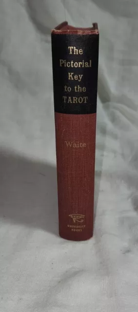 Vintage The Pictorial Key to the Tarot Arthur Edward Waite University Books 1966