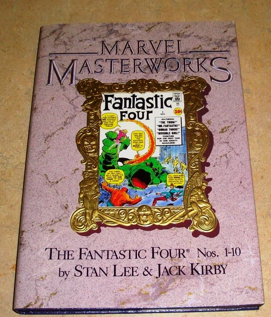 New Marvel Masterworks Volume 2 The Fantastic Four 1-10  Hard Cover Stan Lee
