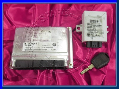BMW Z3 3 5 7 SERIE E36 E39 E38 2.0i M52 Set del Motore DME MS41.0 EWS3 Chip Per Chiave 