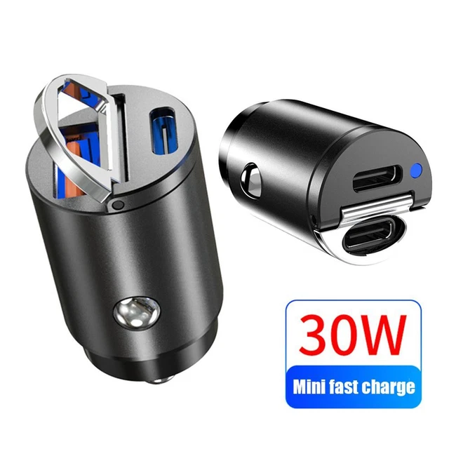 C 30W QC 4.0 3.0 Auto-Ladegerät USB PD For iPhone 13 12 Samsung Huawei Xiaomi