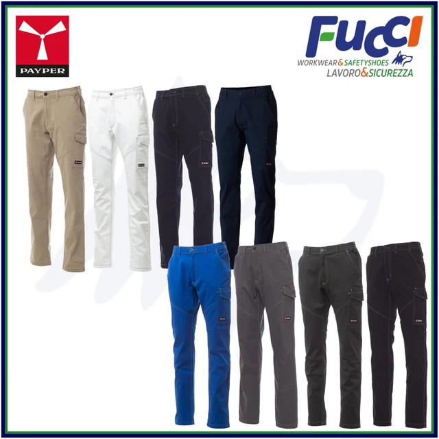 Payper Worker Stretch Pantaloni Da Lavoro Elasticizzati Multitasche Unisex - Foto 10