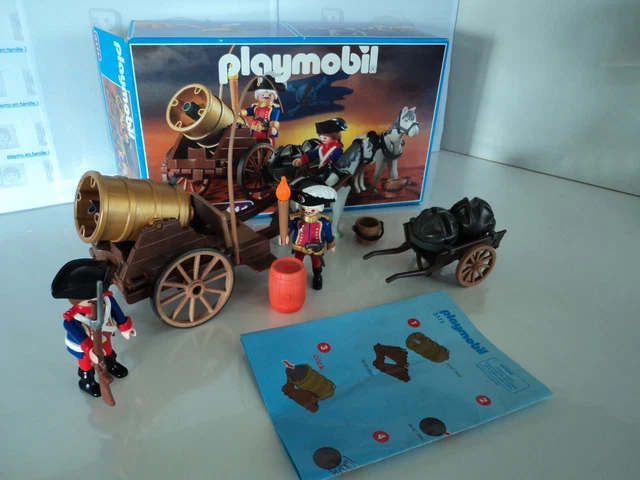 LOT DE PLAYMOBIL * Napoleon + 9 Soldats + Accessoires * EUR 30,00