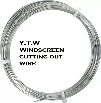 BONDED WINDOW / WINDSCREEN CUTTING OUT WIRE - SQUARE - (0.6mm x 10M)