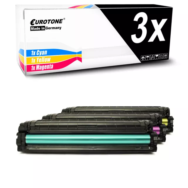 3x Toner pour Samsung CLX-6260-ND CLX-6260-FD CLP-680-DW CLX-6260-FR CLX-6260-FW