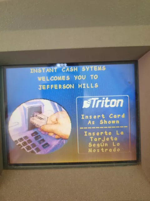 Triton Atm Color LCD & Complete Printer Assembly