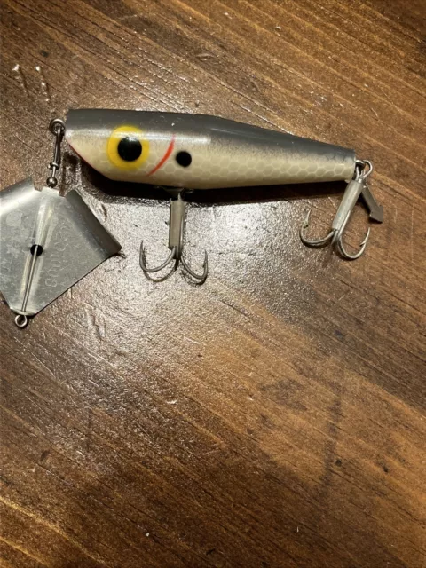VINTAGE FRED ARBOGAST SPUTTERBUZZ Shad 3 1/4 Topwater/Surface 5/8