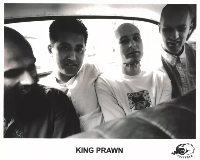 King Prawn - Original Publicity Promotional Press Photograph - Spitfire Records