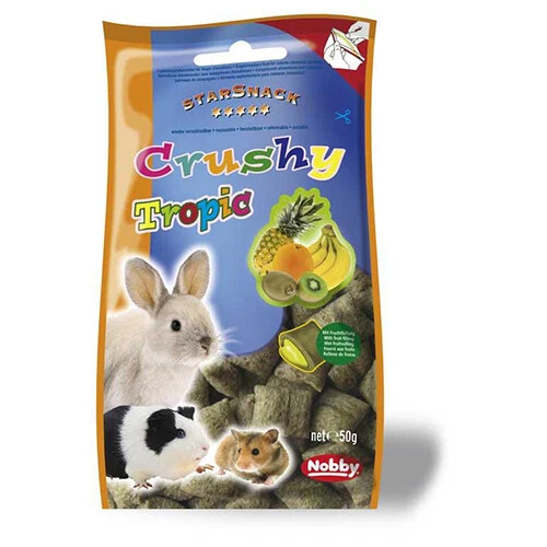Nobby Crushy Tropic 50G, Nagersnack, Nuevo