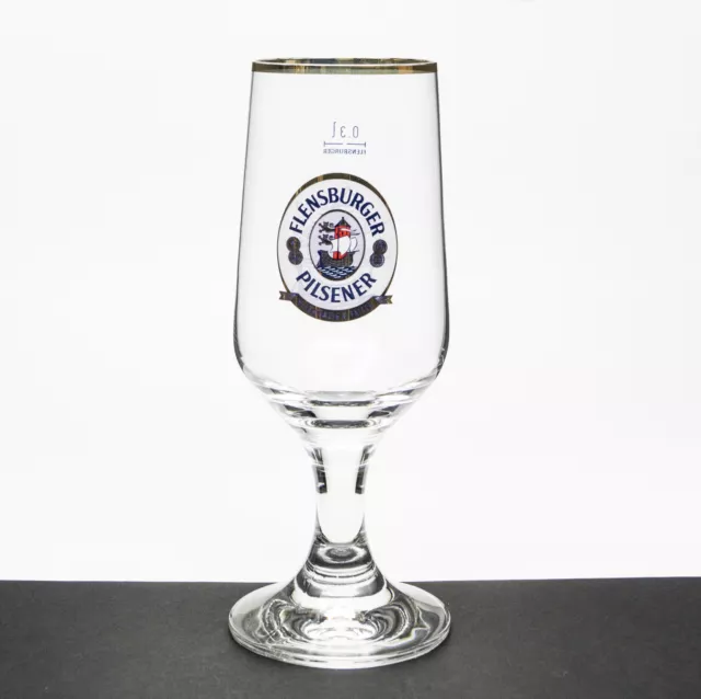 Flensburger Glas / Gläser, Bierglas / Biergläser, Glassware 0.2l (ohne Bier)
