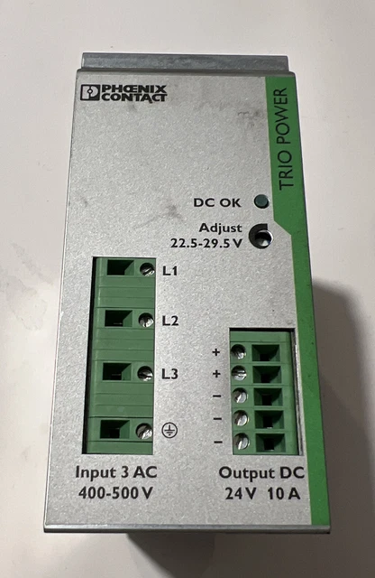 🔥Phoenix Contact TRIO-PS/3AC/24DC/10 Power Supply, 2866459, free shipping🇺🇸