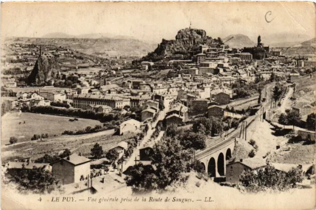 CPA Le PUY - Vue générale prise de la Route de Saugues (588359)