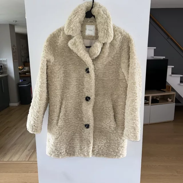 Next girls Beige coat age 11 years Excellent Condition Autumn/ Winter