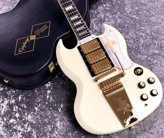 EPIPHONE INSPIRED BY Gibson Custom 1963 Les Paul SG Custom Maestro ...