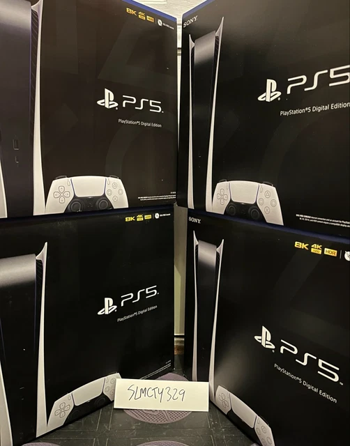 NEW SONY PLAYSTATION 5 Digital Version Console PS5 In Hand Fast SHIPS ...