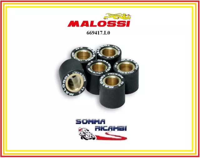 Kit Rulli Malossi 669417.L0 Gr. 7,2 Mbk Forte 50 2T
