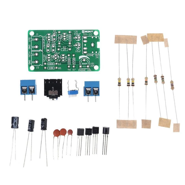 1Set White Noise Signal Generator DIY Electronic Kit 2-Channel Output for Test