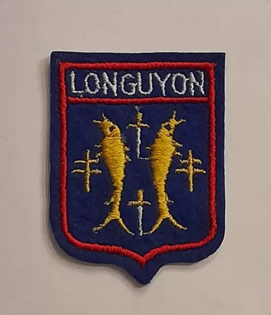 Ecusson brodé de Longuyon (54)