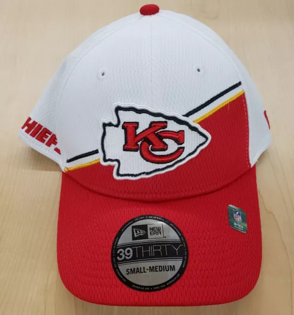 KANSAS CITY CHIEFS Nfl New Era 39Thirty On Field Sideline Flex Fit Hat ...