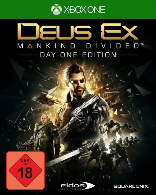 Deus Ex: Mankind Divided - Day One Edition XBOX-One Neu & OVP