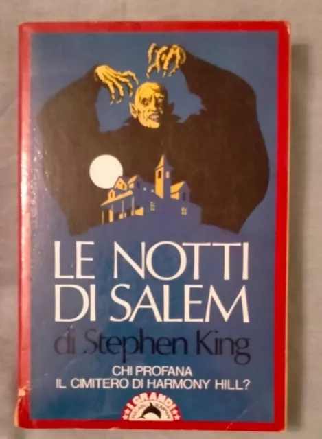 Stephen King Le Notti Di Salem I Grandi Tascabili Bompiani 1°ed Aprile 1987